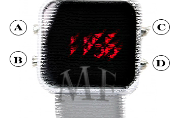 montre led