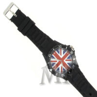ITHAQUE montre silicone étanche noire british – Image 2