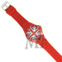 ITHAQUE montre silicone étanche rouge – Image 2
