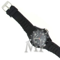 ITHAQUE montre silicone étanche noire – Image 4