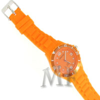 ITHAQUE montre silicone étanche orange – Image 2