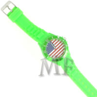 ITHAQUE montre silicone étanche verte USA – Image 4