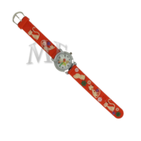 Chat montre enfant silicone rouge – Image 4