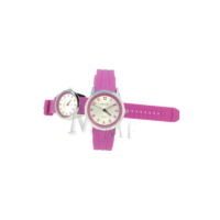 montre bracelet fantaisie femme rose