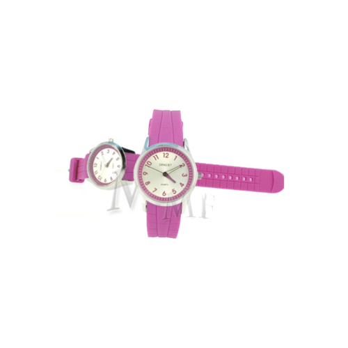 montre bracelet fantaisie femme rose