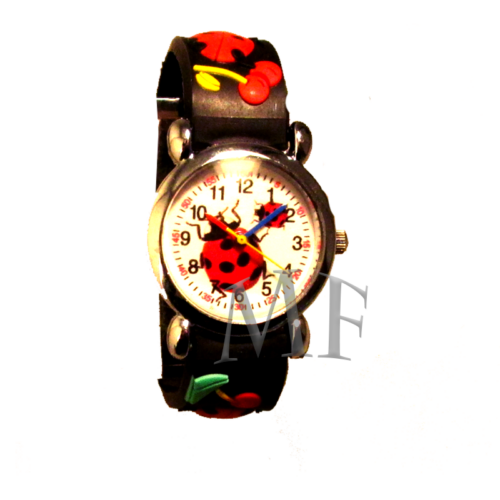 montre bracelet enfant fille et garçon coccinelle