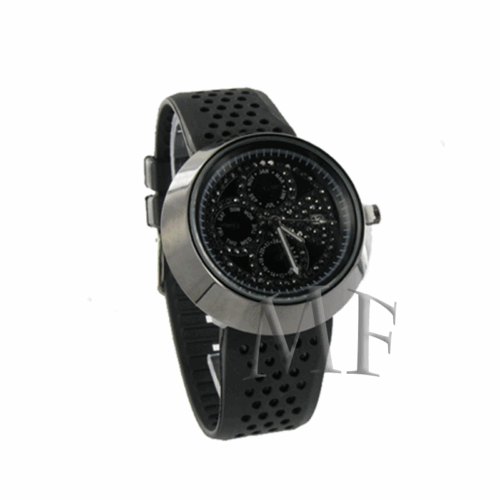 Darkshine montre resine et cadran brillant