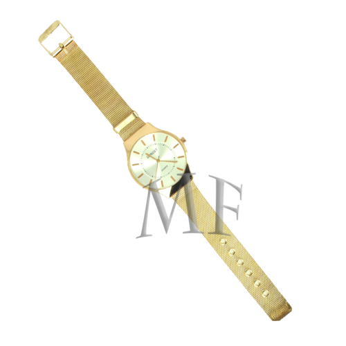 montre bracelet femme acier bronze