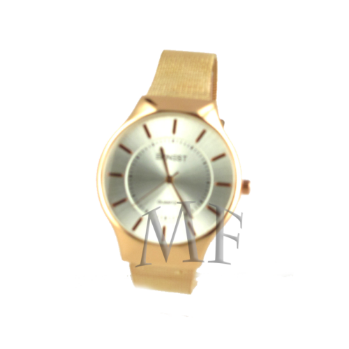 montre femme bracelet bronze brillant