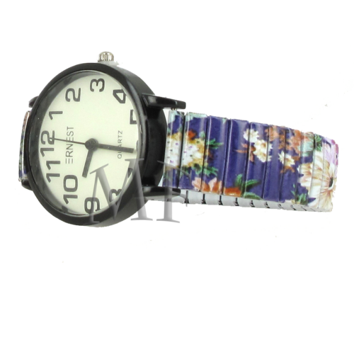 montre femme fleur monet