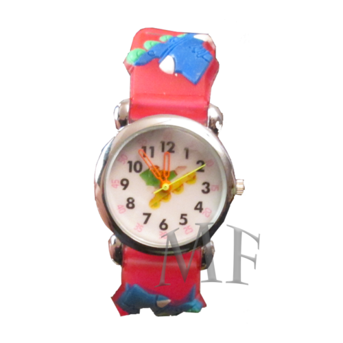 montre silicone rouge roller