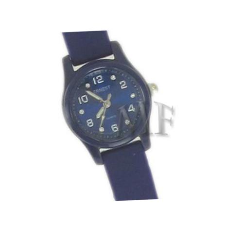 Scarlett montre bracelet silicone bleue