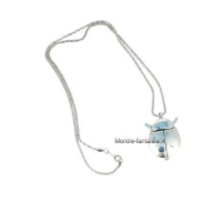 Montre collier Coccinelle métal – Image 2
