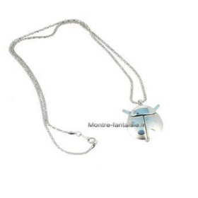Montre collier Coccinelle métal