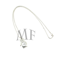 Montre collier Hibou métal – Image 3