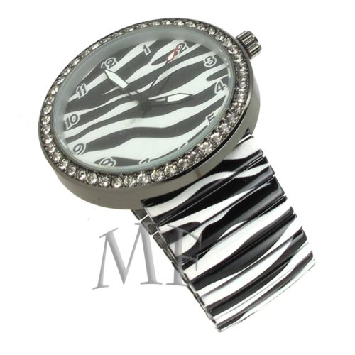 jolie montre motif zebre