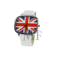 Montre LONDON blanche motif UnionJack – Image 3