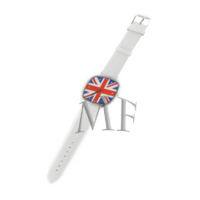 Montre LONDON blanche motif UnionJack – Image 2