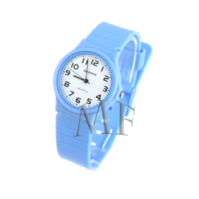PINTO montre silicone bleu ciel