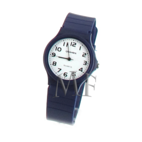 PINTO montre silicone bleu nuit