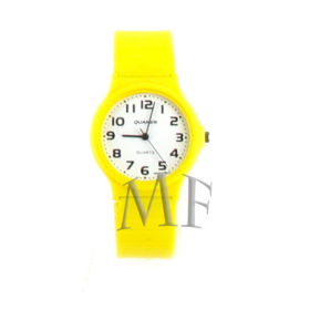PINTO montre silicone jaune canaris