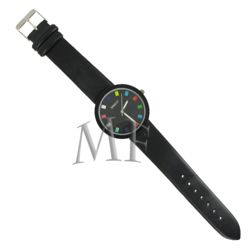 montre arc en ciel motif raimbow