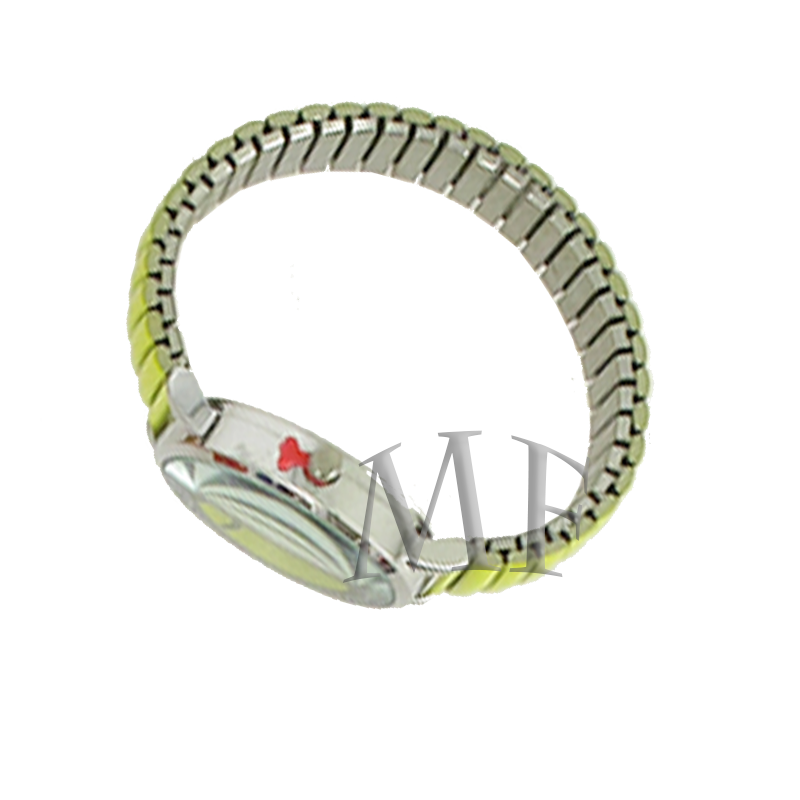 Montre bracelet Happy extensible jaune canaris