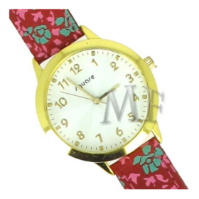 montre pour femme bracelet tissu style mexicain