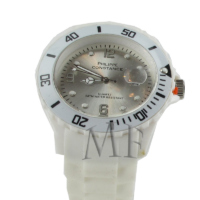 Montre sport Constance blanche silicone – Image 3