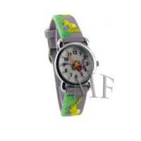 Montre enfant silicone motif chantier – Image 3