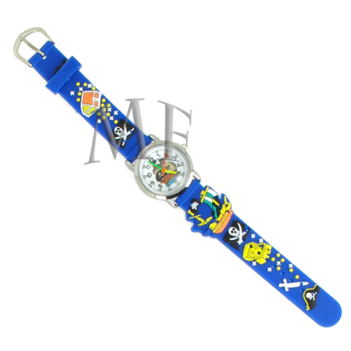 montre silicone enfant motif pirate