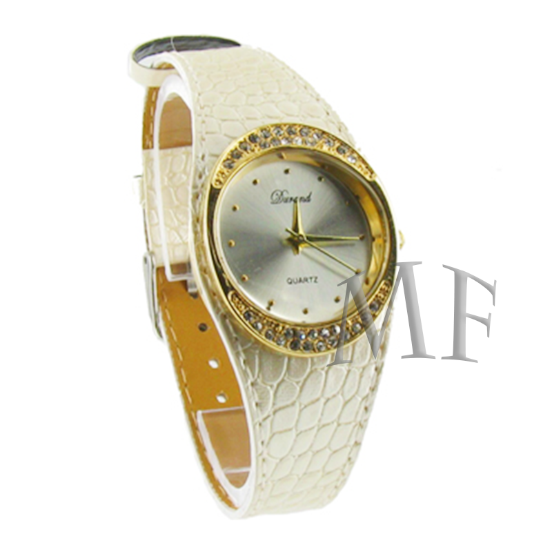 CREEK montre femme bracelet blanc