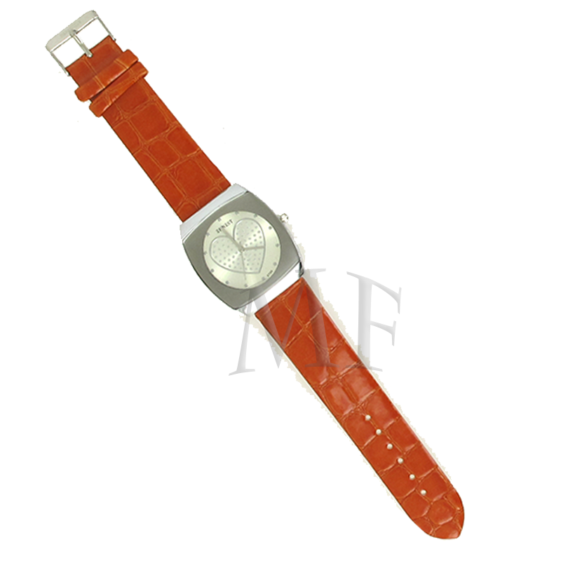 montre femme fantaisie passiona avec moti coeur et bracelet corail
