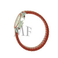 MAJE montre femme bracelet élastique rouge – Image 2