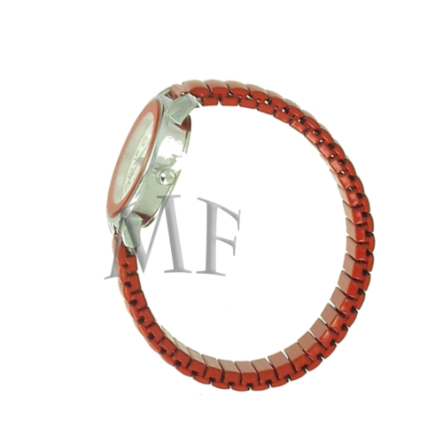 MAJE montre femme bracelet élastique rouge – Image 2