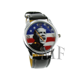 montre usa avec motif president obama