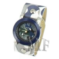 Army Montre bousole velcro bleu