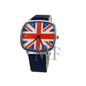 montre motif drapeau anglais