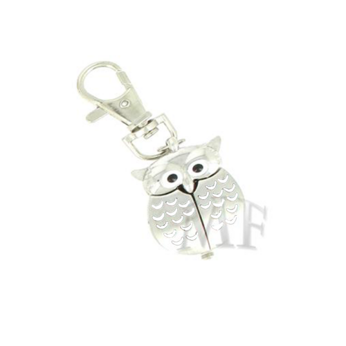 Montre porte clef Hibou blanc – Image 3