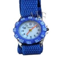 Montre enfant sport Velcro bleu – Image 2