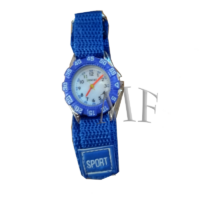 Montre enfant sport Velcro bleu