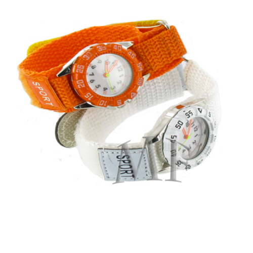 Montre enfant sport Velcro blanc – Image 3