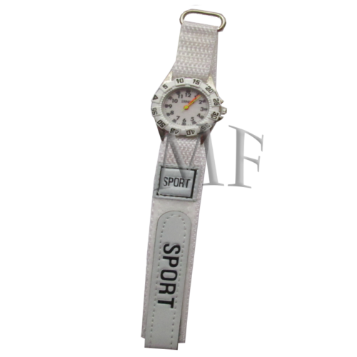 Montre enfant sport Velcro blanc – Image 4