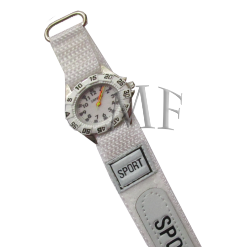 Montre enfant sport Velcro blanc – Image 2