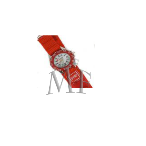 Montre enfant sport Velcro rouge – Image 2