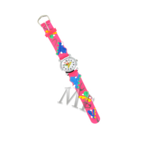 montre fille motif roller