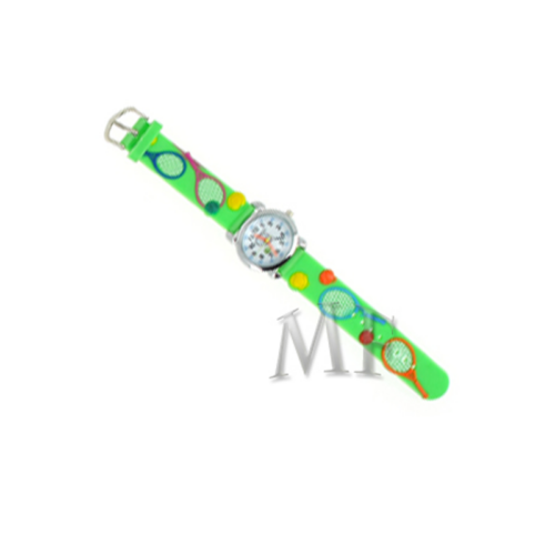 montre motif tennis enfant