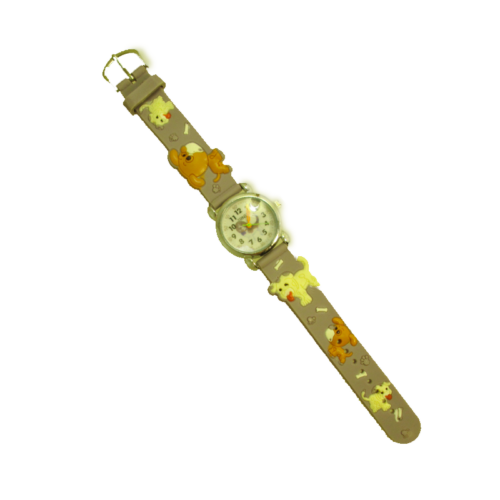 montre enfant bracelet silicone chiot